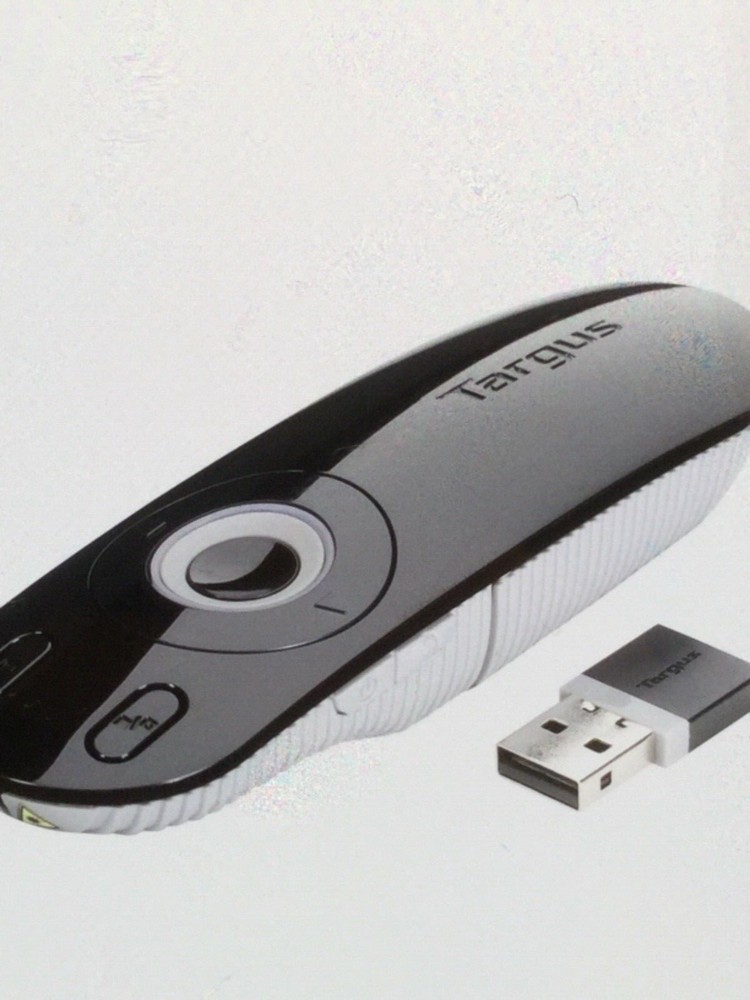 Targus Laser Presentation Remote with Key Lock Technology to Lock Non-Essential