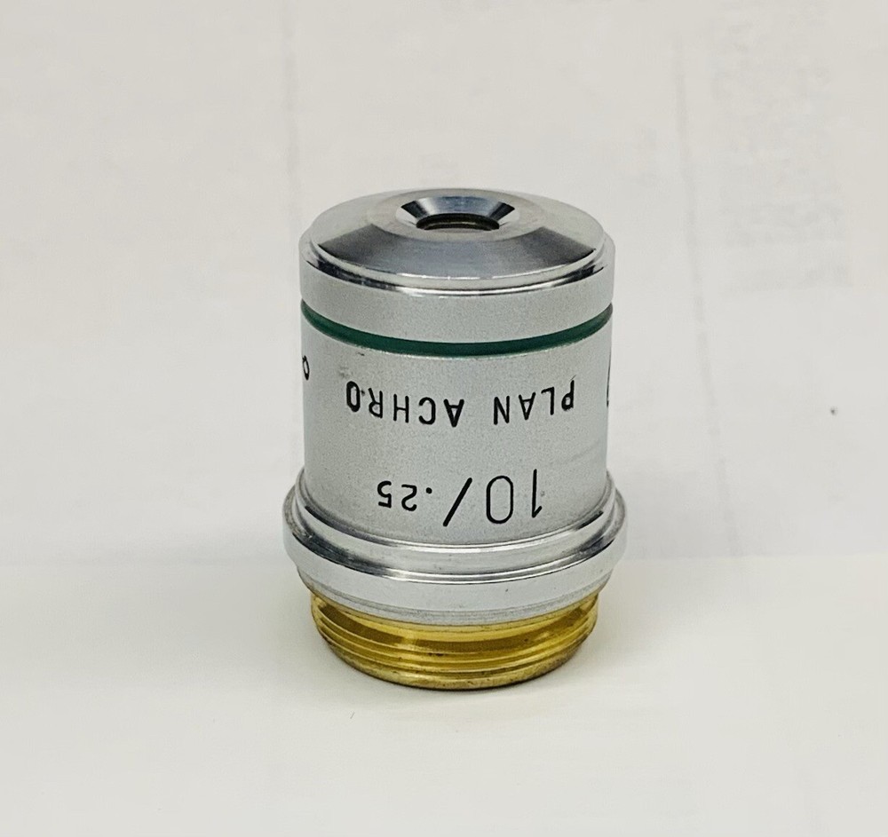 American Optical AO  Plan Achro 10X/0.25 Microscope Objective Part # 1019
