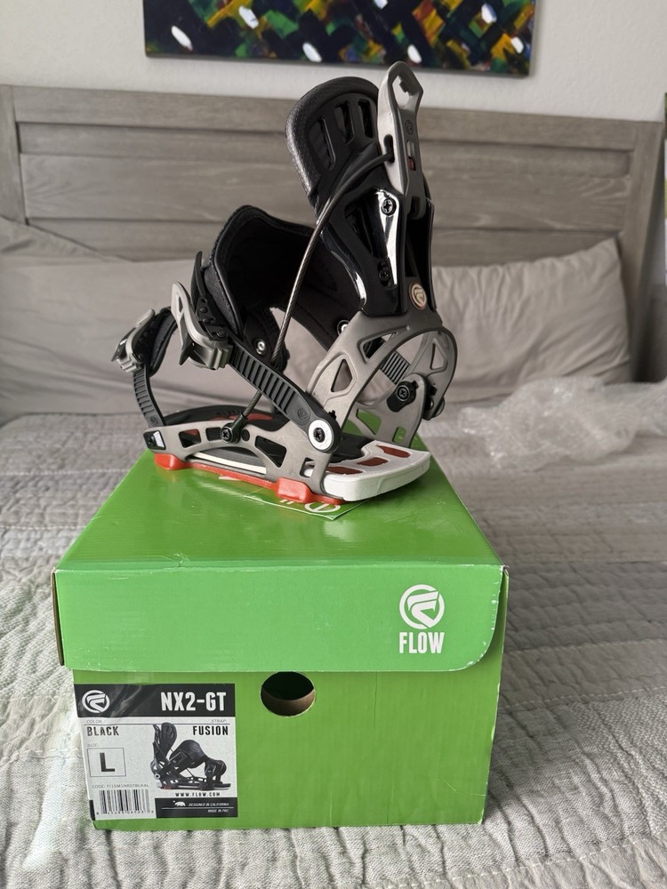 Flow Snowboard Bindings NX2-GT, Speed Entry, Size Large