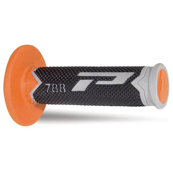 Progrip 788 Triple Density Grey/Black/Orange Knobs
