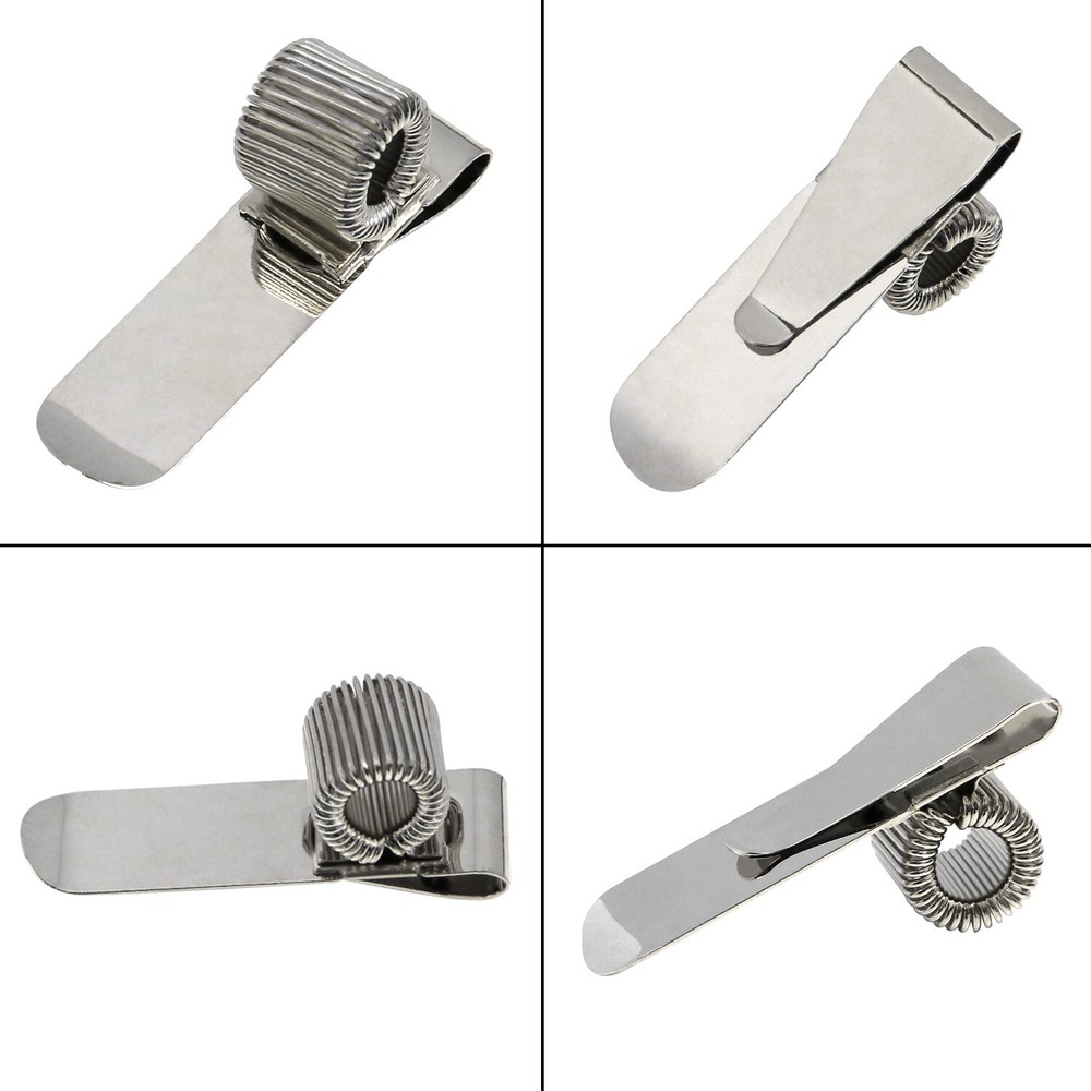 Pen Holder Clips Adjustable Spring Loop Pen Marker Clip Holder Clipboard Journal