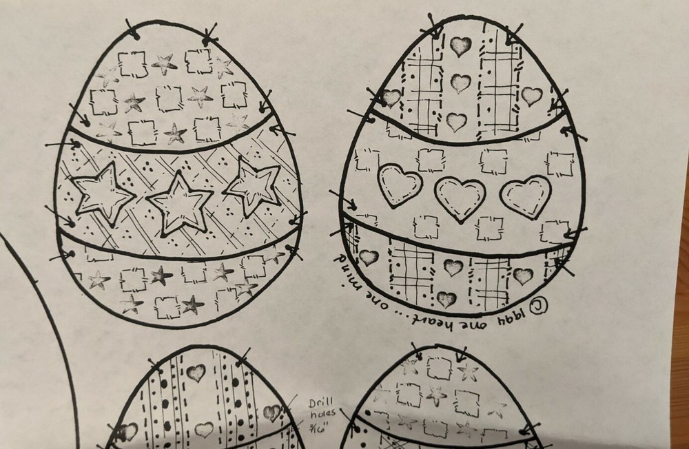 Decorative Egg Patterns Eggcetera Easter Projects