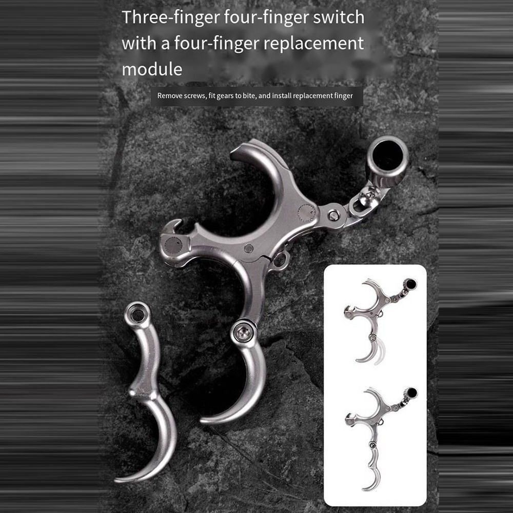 Premium Compound Bow Release Aid Trigger with Comfortable Finger Exchange