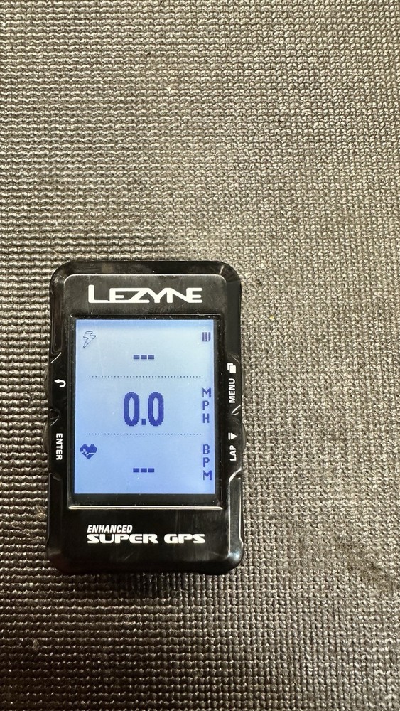Lezyne Enhanced Super GPS