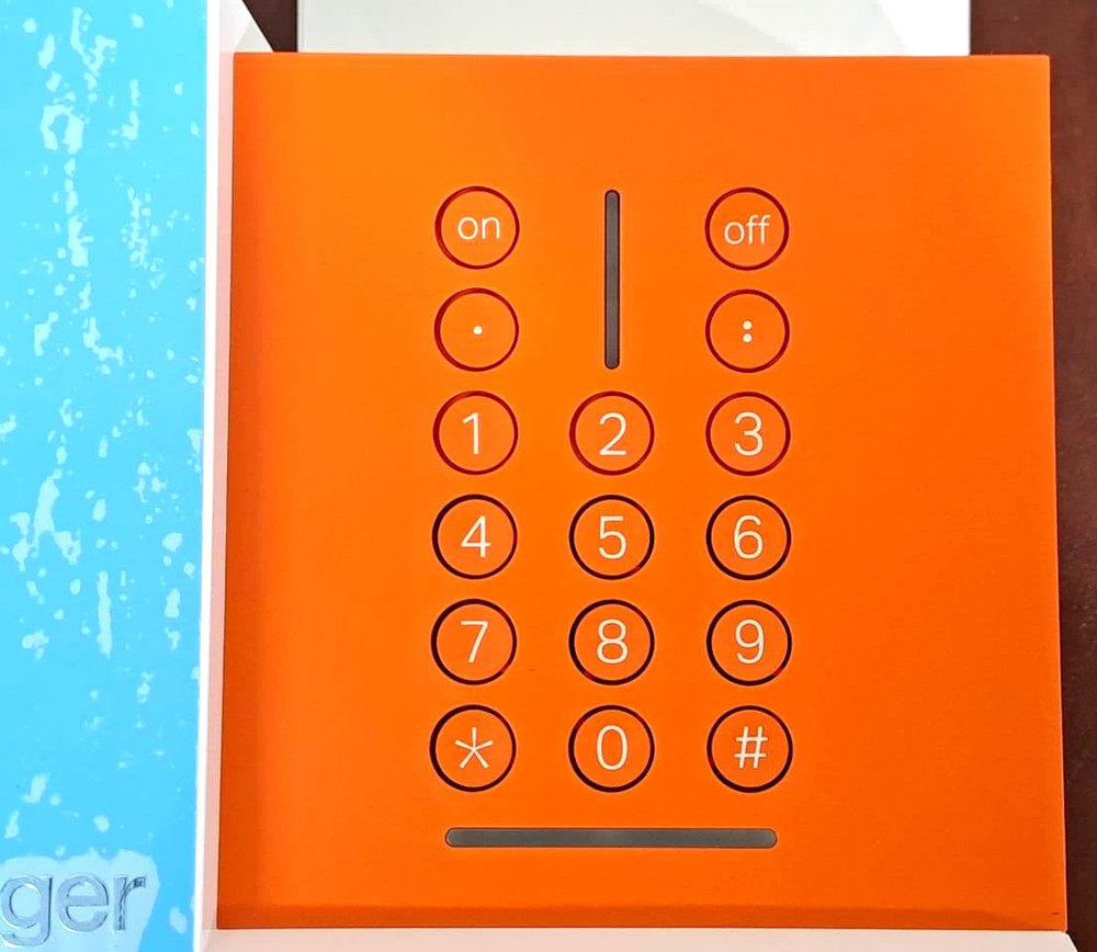 HAGER RLC332T CONTROL PANEL - 3 GROUPS - 25 DETECTORS