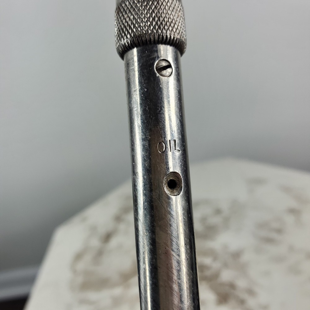 Vintage Dunlap Push Drill Screwdriver Germany 9 Bits Fulton
