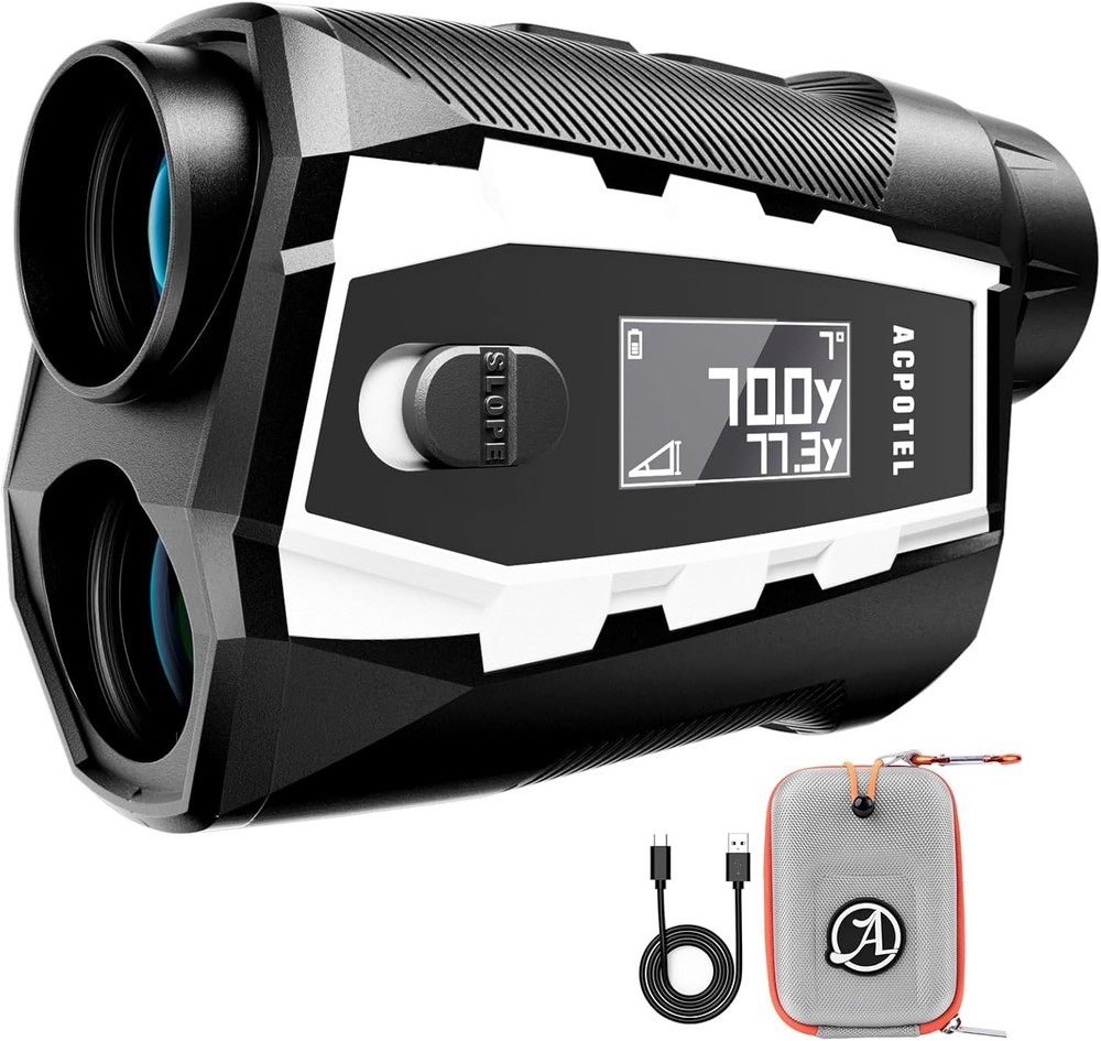 Golf Rangefinder with Slope 800 Yards Laser Range Finder External Side Display