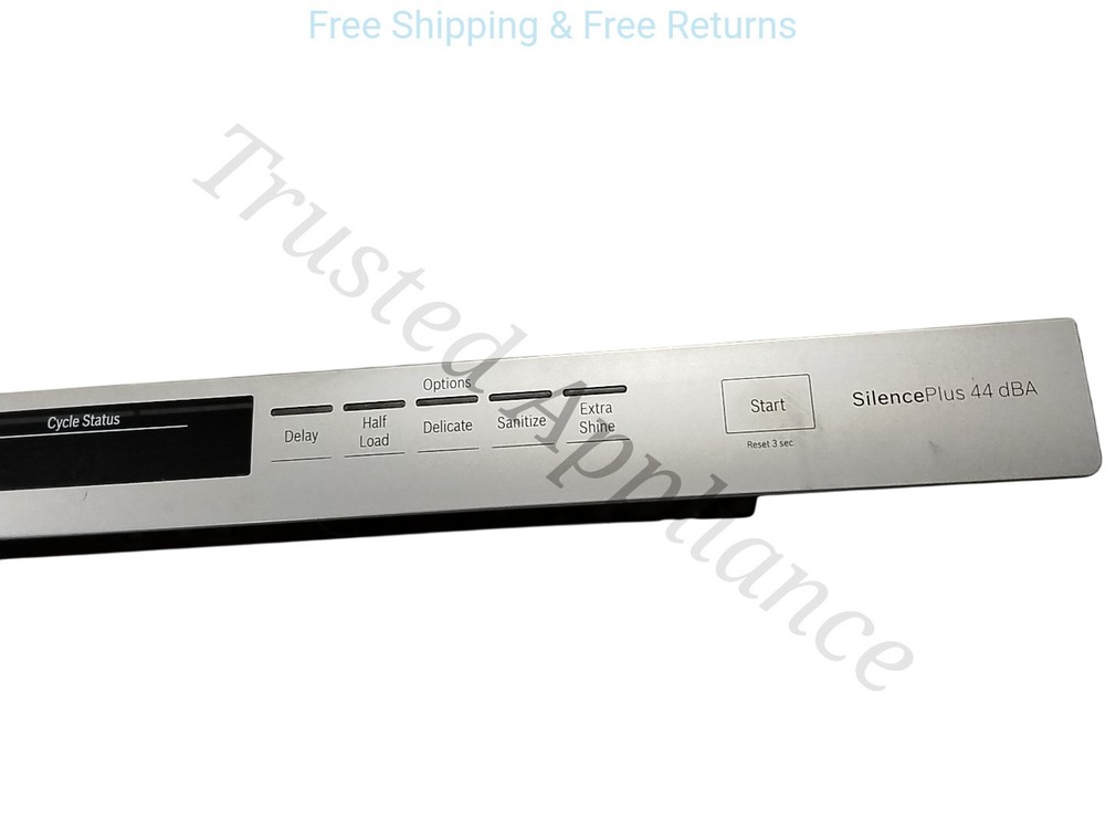 OEM Dishwasher Control Panel 9000634616 SILVER