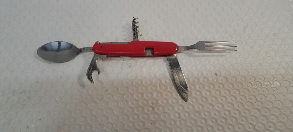 REMI LING MESS KIT MULTITOOL SPOON, KNIFE FORK BOTTLE OPENER