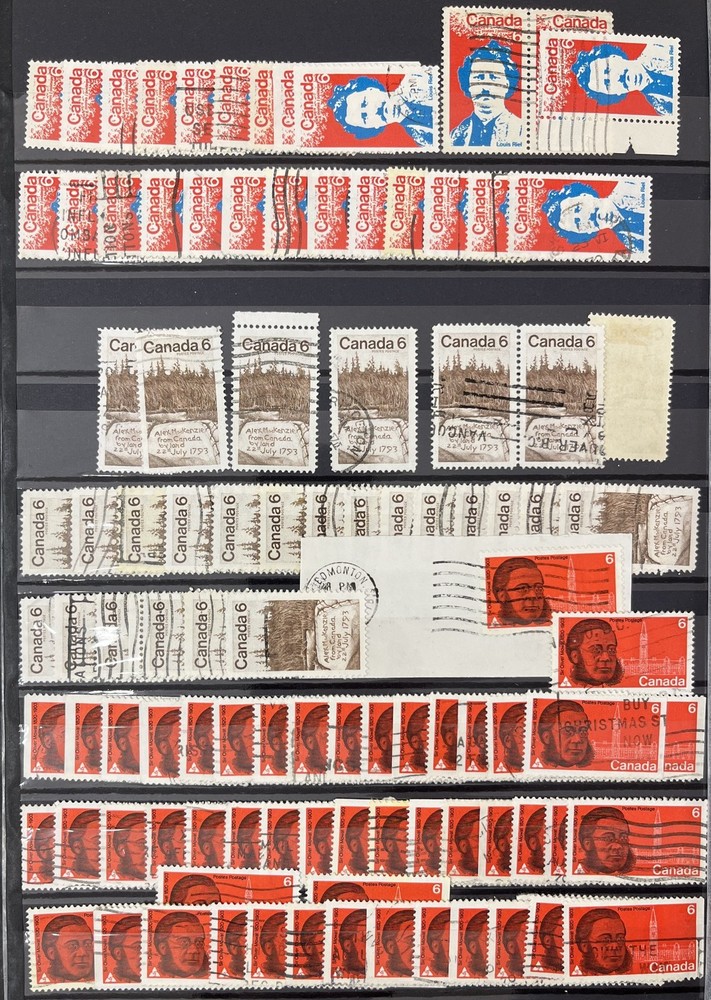 Canada Mid Period Mixture Used(Many 100s) DA1425
