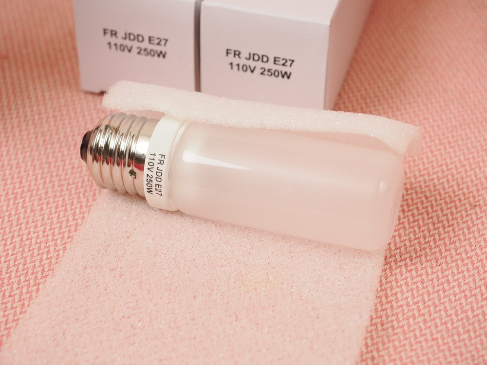3 JDD Type 250w 110v E27 Frosted Halogen Light Bulb Replacement Modeling Bulb