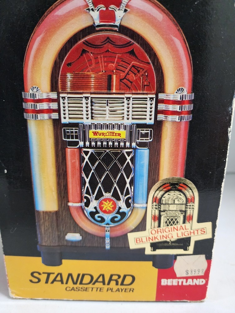Vintage 1986 Beetland Jukebox Cassette Player