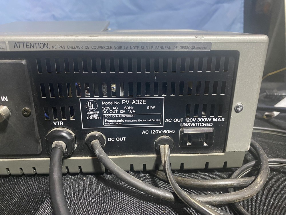 Panasonic Programmable Electric Tuner Timer Model PV A32E