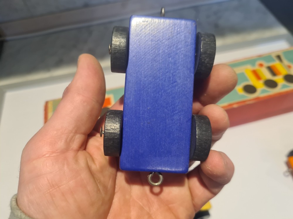 Tofa Wooden Train 1950s 100% Complete