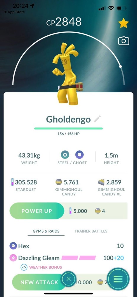 Gholdengo | Trade 20K StarDust