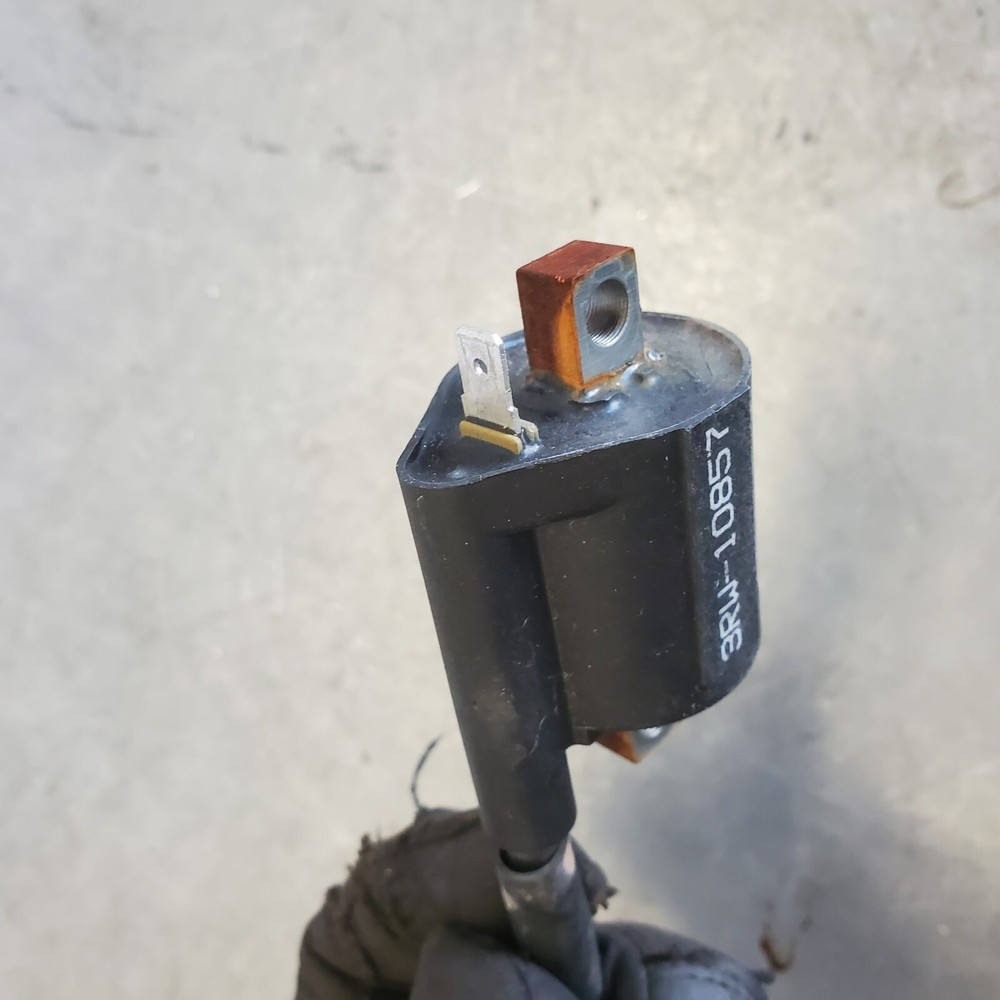 2016 01-16 Yamaha TW200 Ignition Coil Spark Plug Boot Resistor