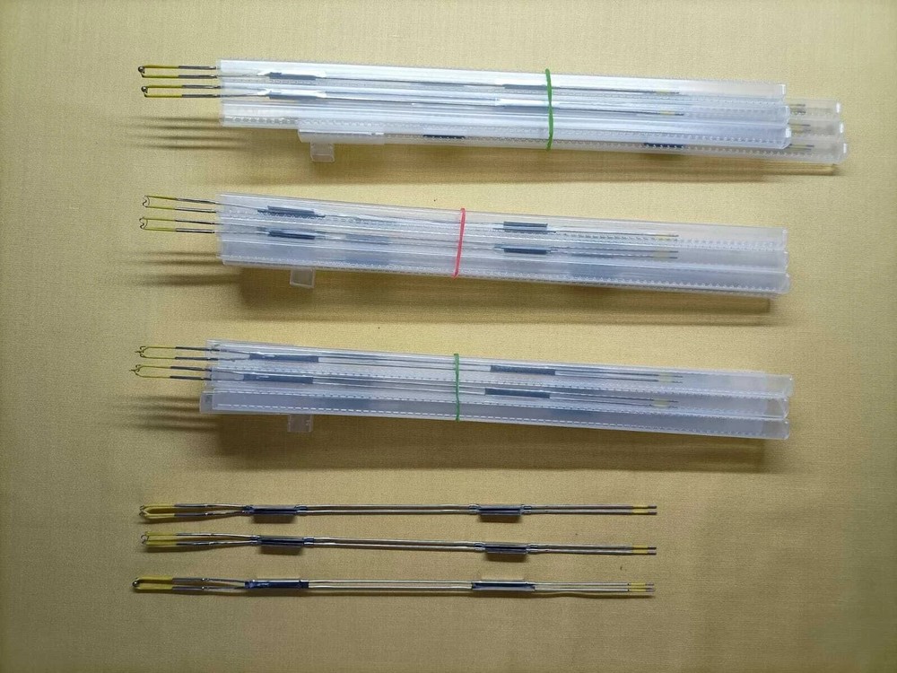 9pc Laparoscopic Urology Loop Electrodes Double Stem Working Element Bipolar