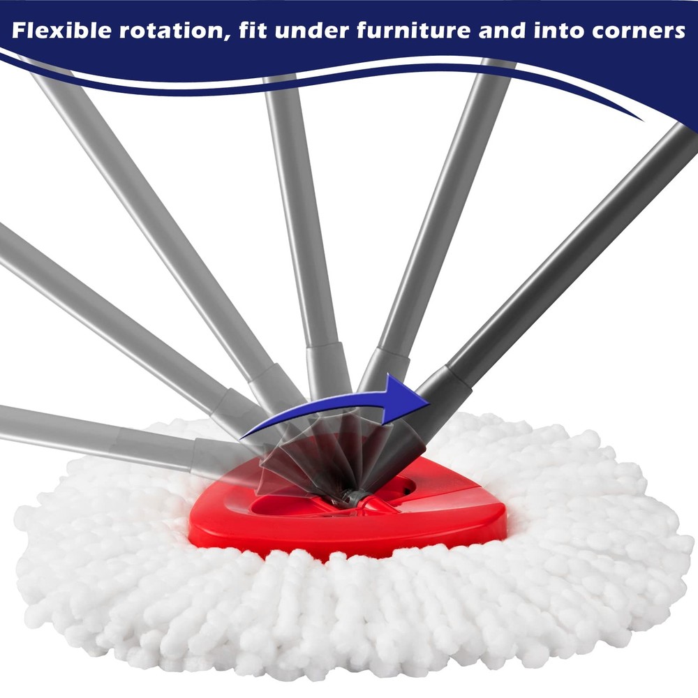 Spin Mop Replacement Base Ocedar EasyWring 1 Tank System Compatible Mop Head