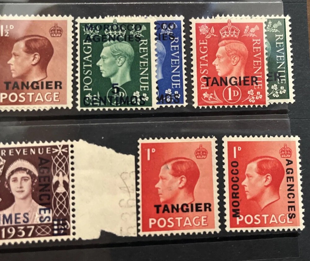 MOROCCO AGENCIES BRITISH POST OFFICES MINT COLLECTION