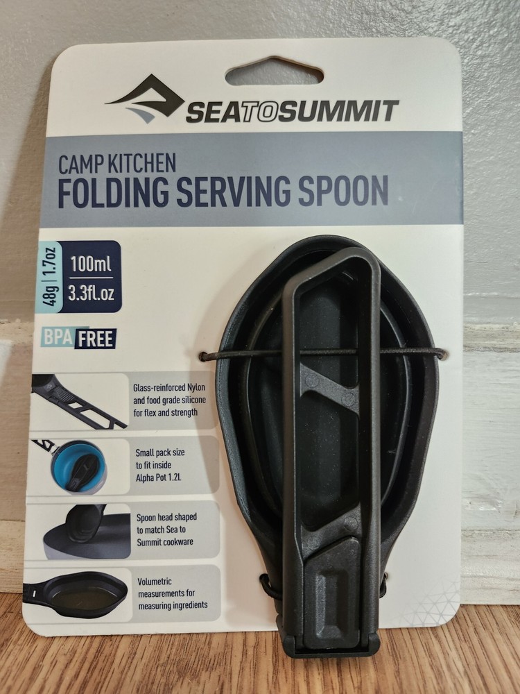 Sea to Summit Camp Kitchen Folding Serving Spoon Lightweight Backpacking