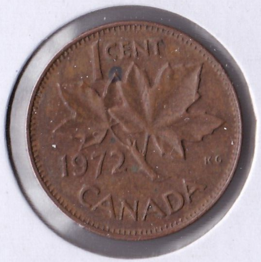 1972 Canada 1 Cent L3
