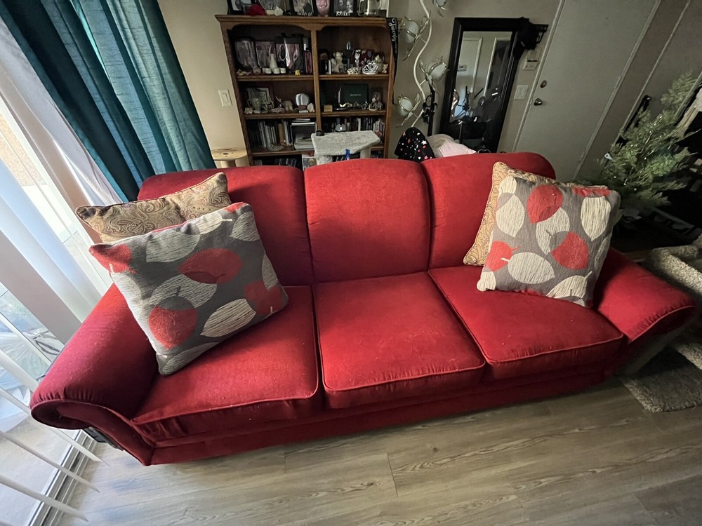 Red La-Z-Boy Sofa