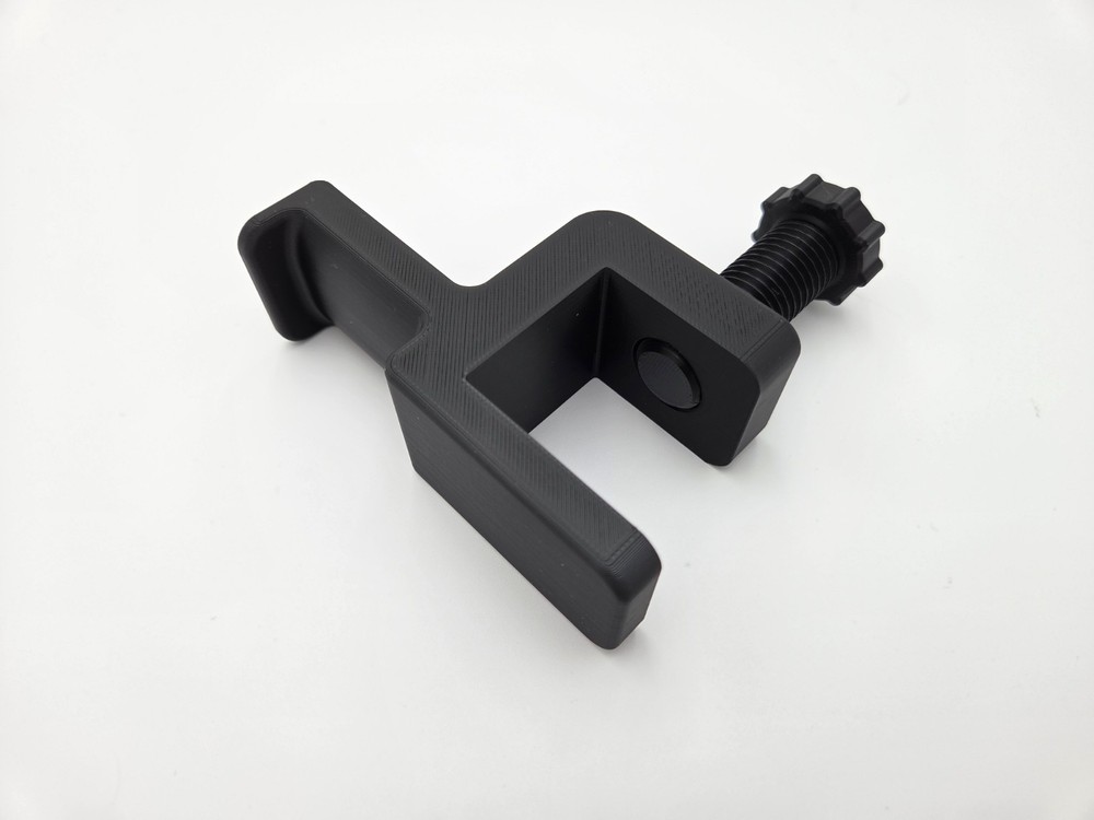 Gaming Headset Desk Hanger – Clamp-On, No Drill – Wired & Wireless Versions –