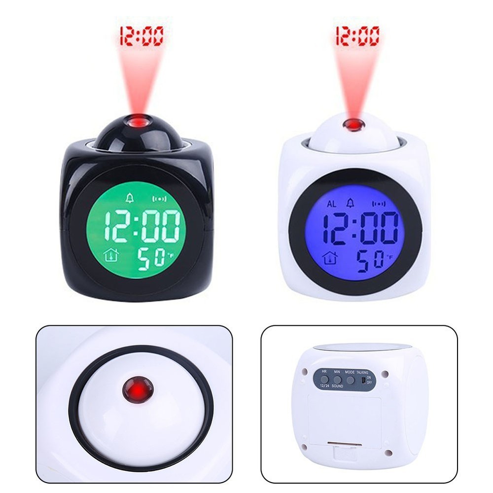 Clock Alarm Clock LED Screen Display Replacement Temperature Brand New