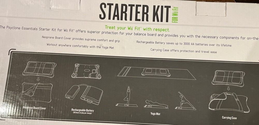 Psyclone Essentials Starter Kit for Wii Fit Sealed