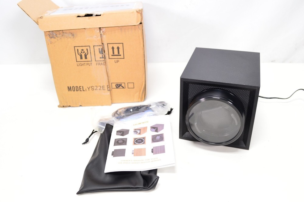 Dukwin YS22E Black Single Automatic Watch Winder