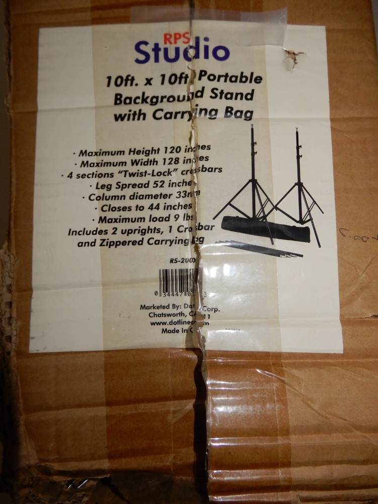 RPS STUDO BACKROUND STAND RS 2000, USED