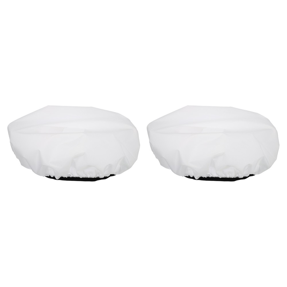 2pcs 17" 42cm Soft Diffuser Lamp Cover Light Strobe Reflector Lamp Sock White