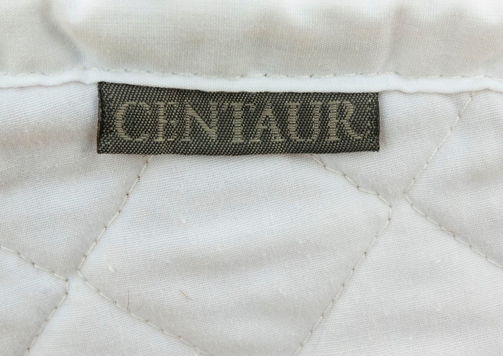 Saddle Pad White Centaur Used 22" Spine 21" Drop