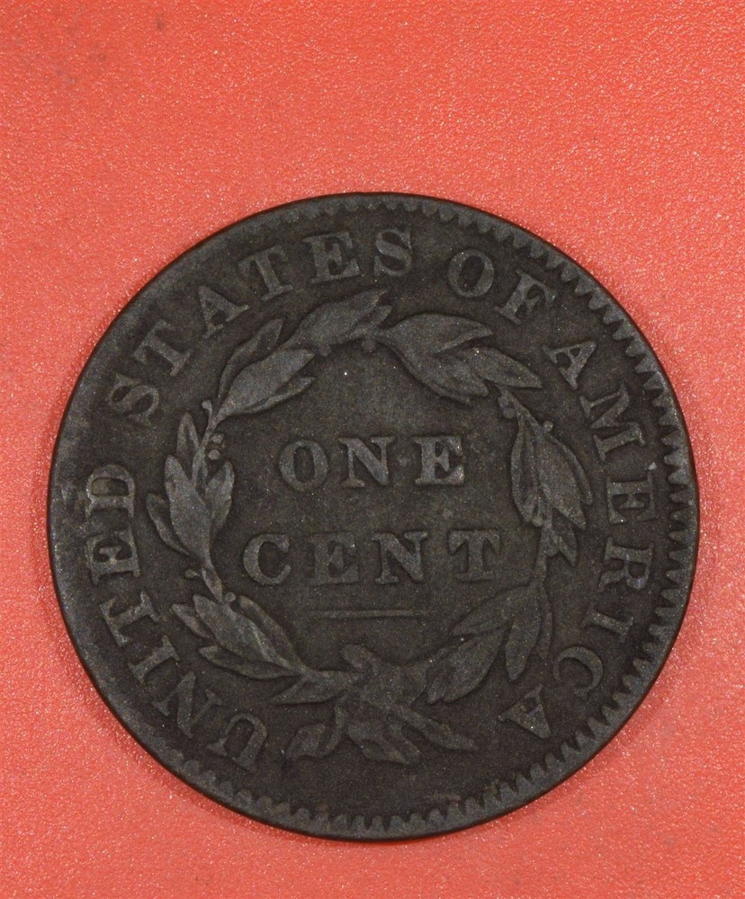 1832 ML Coronet Head Large Cent "VF+" Lt Corr.