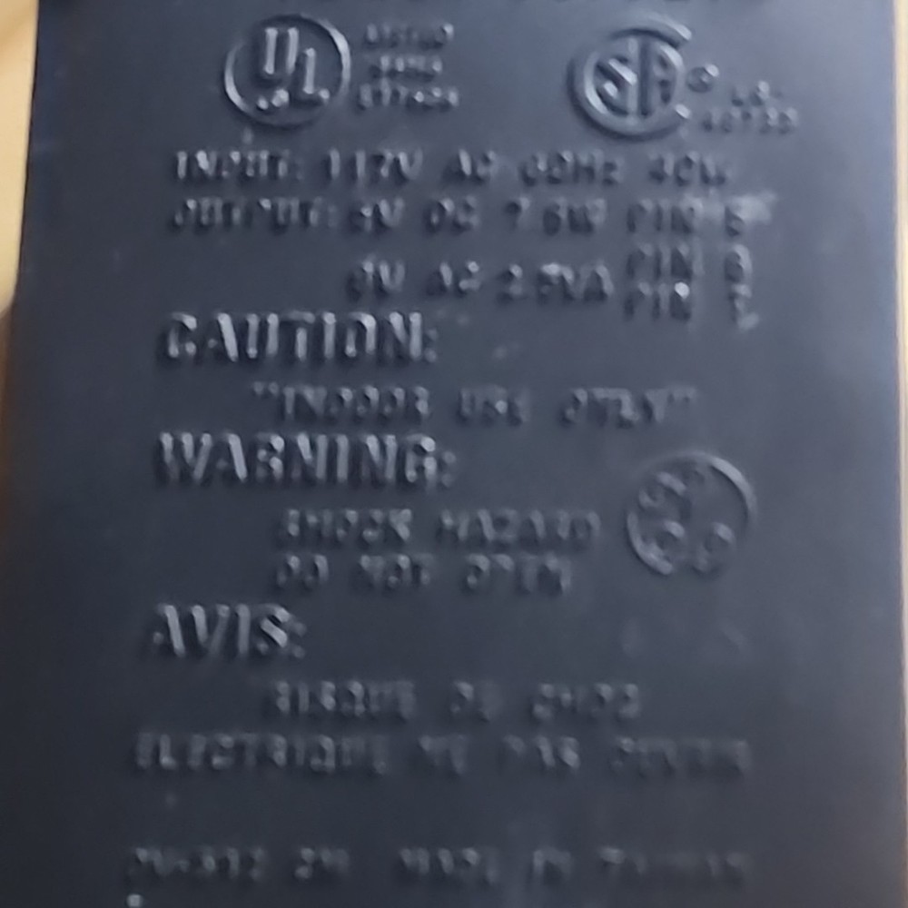 Commodore Power Supply Class 2 4 Pin # 251052-02 UnTested 1983