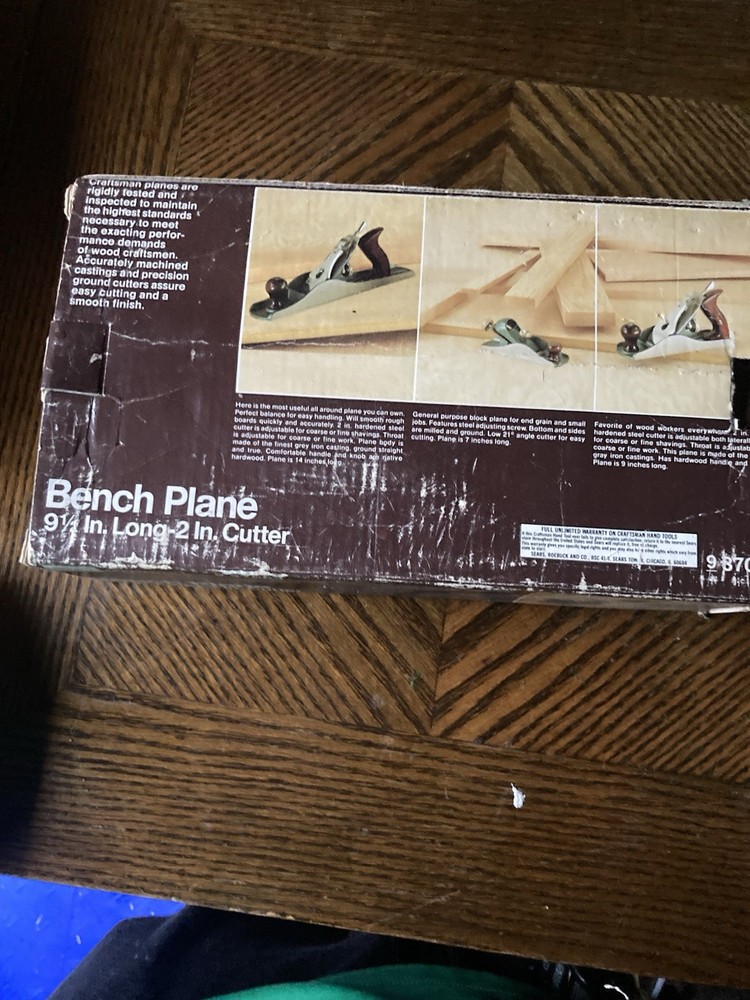 Sears Craftsman Bench Plane