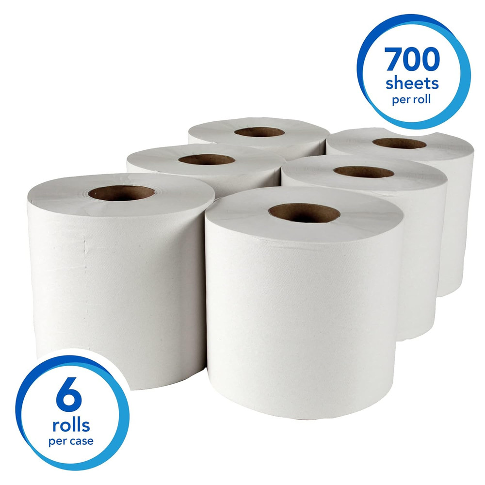 Essential Center-Pull Paper Towels, Bulk (01032), Fast-Drying Absorbency Pockets
