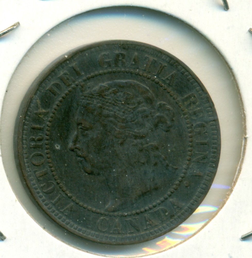 1899 CANADA LARGE CENT, EXTRA FINE, GREAT PRICE!
