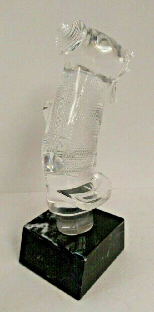 life size acrylic Joystick on base