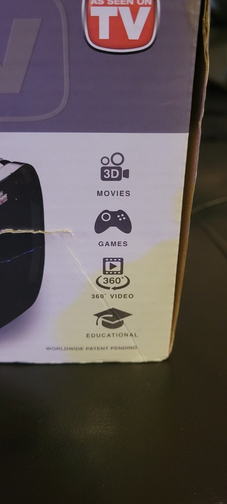 Dynamic Virtual Viewer DVV 3D Glasses Virtual Reality VR Smartphone Headset