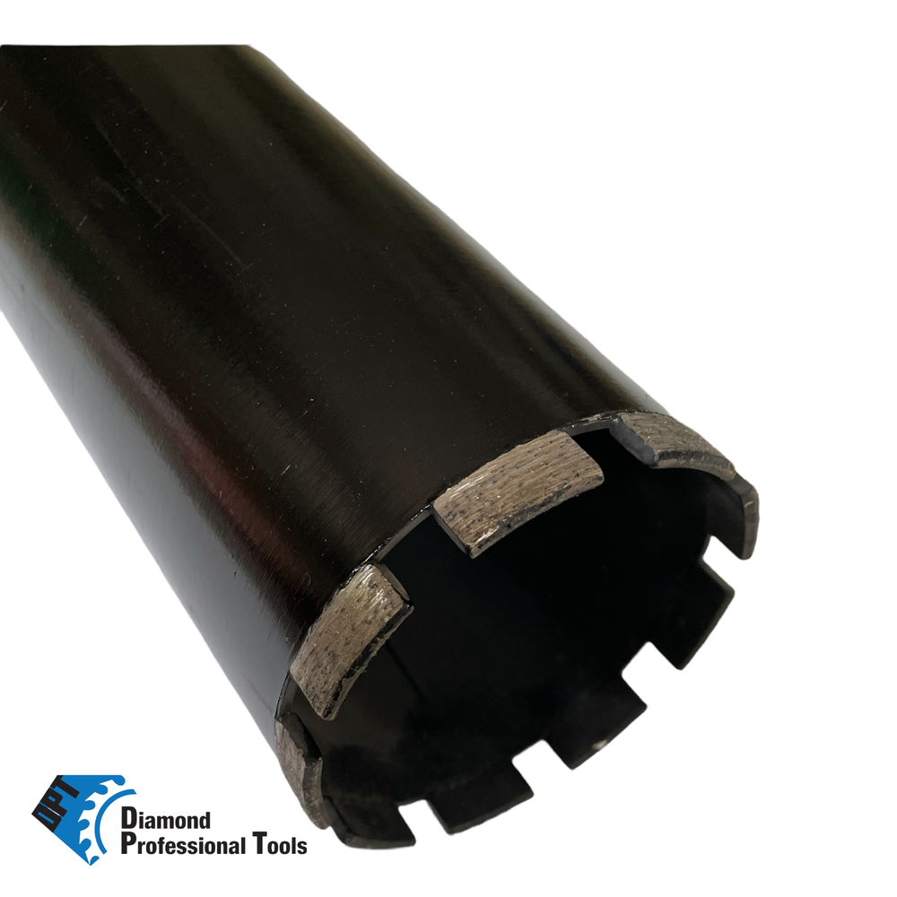 2 Pack 3" Wet Diamond Core Drill Bits Cutting Concrete Asphalt Blocks 11" Length