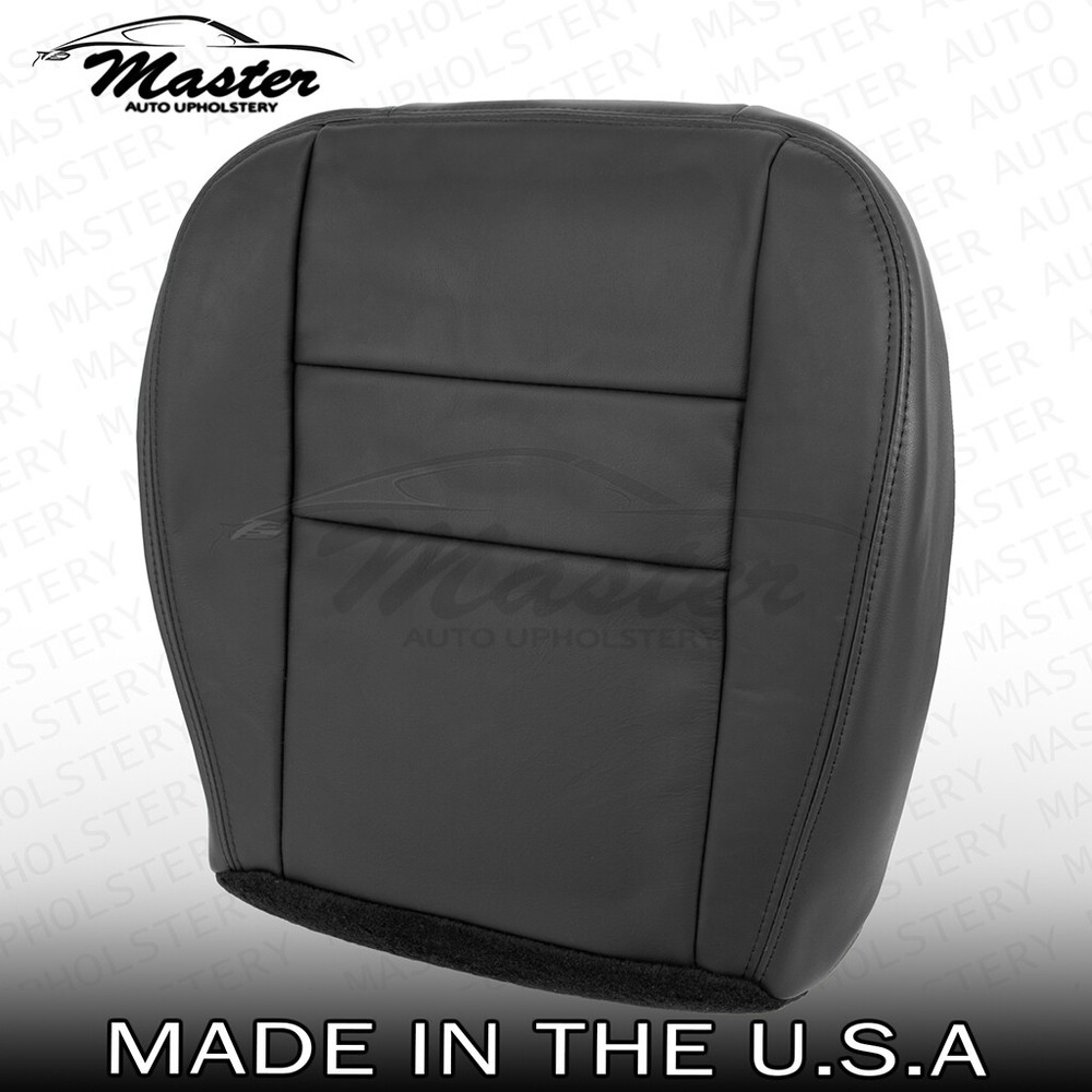 Replacement Fits 2009 - 2012 Ford Escape Front SOLID Black Leather Seat Covers