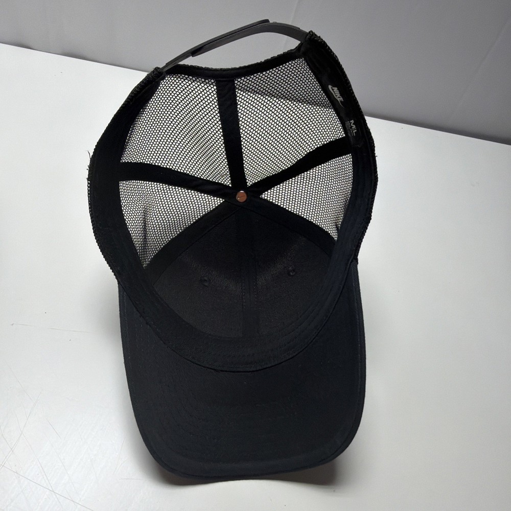 NIKE Black Adult RISE Structured Snapback