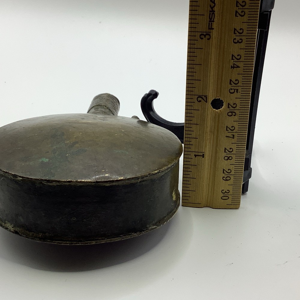 Antique Metal Powder Flask