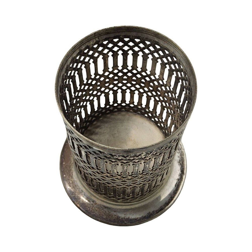 Bernard Rice's Sons Silver Plated Candle Holder Sleeve