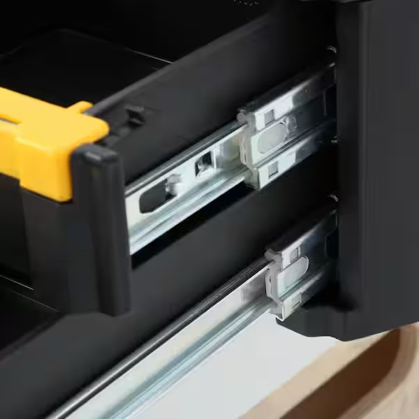 DEWALT TSTAK IV 7 in. Stackable 18-Compartment Double Shallow Drawer
