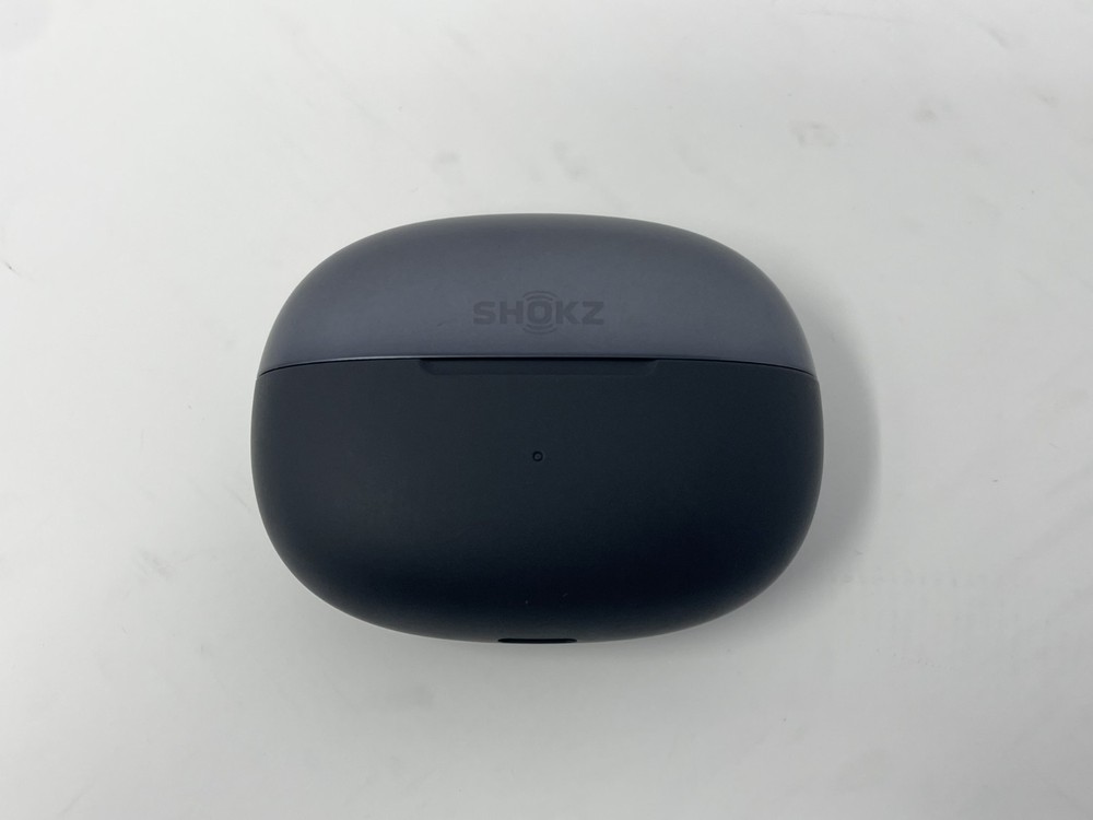 Shokz Dots Open Ear One True Wireless Bluetooth Earbuds with Charging Case Black