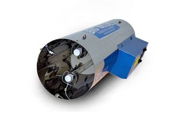READ! BIG BLUE Ozone Generator Control Odor Air Purifier Machine 6" BROKEN BULB