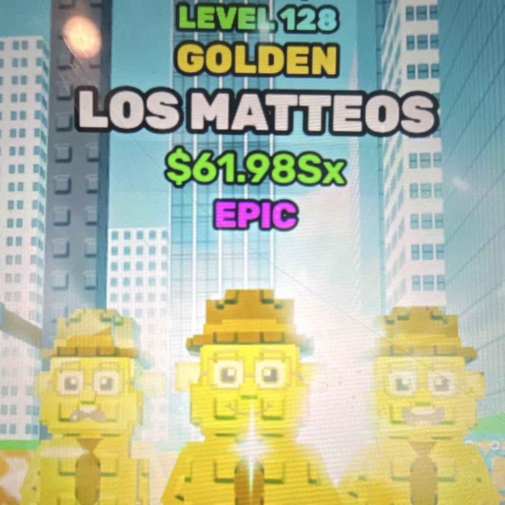 GOLD los matteos (swing for brainrots)