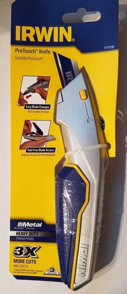 Irwin Tools ProTouch Utility Knife Quick Blade Change 1774106